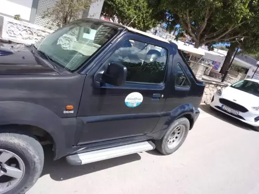 Suzuki Jimny &pi;&rho;&omicron;&sigmaf; &epsilon;&nu;&omicron;&iota;&kappa;ί&alpha;&sigma;&eta; &sigma;&tau;&omicron; &Alpha;&rho;&gamma;ά&sigma;&iota;