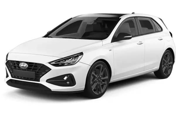 Hyundai i30 for rent in Agios Kirykos